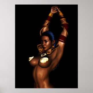 Princess of Mars Fantasy Girl Poster