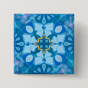 Princess of Mercury 15 Cm Square Badge