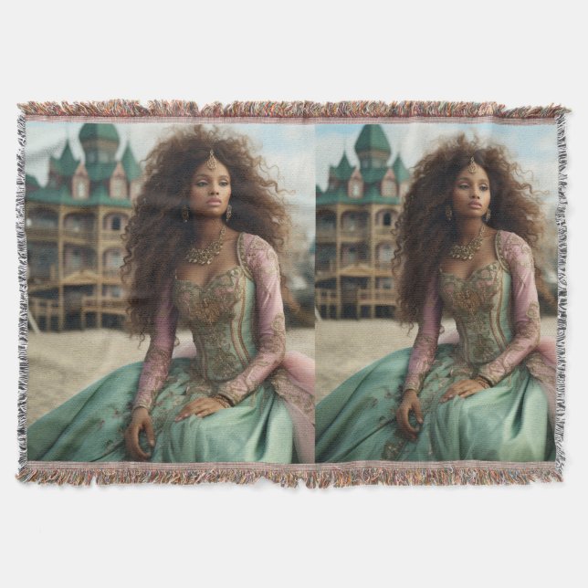 Princess of Olileanya Legacy Throw Blanket (Front)