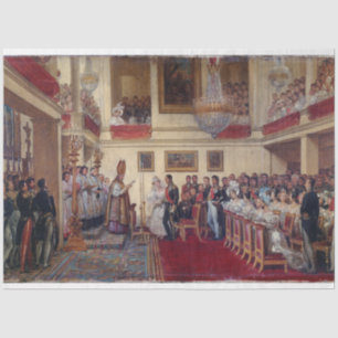 Princess of Orleans Wedding Ephemera Decoupage Tissue Paper