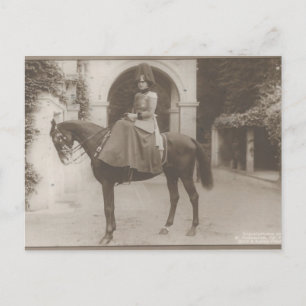 Princess of Prussia riding horse sidesaddle #060SS Postcard