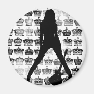 PRINCESS OF ROCK MAGNET