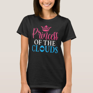 Princess Of The Clouds Weather Chaser Meteorology T-Shirt