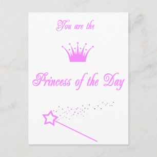 Princess of the Day - Postcard
