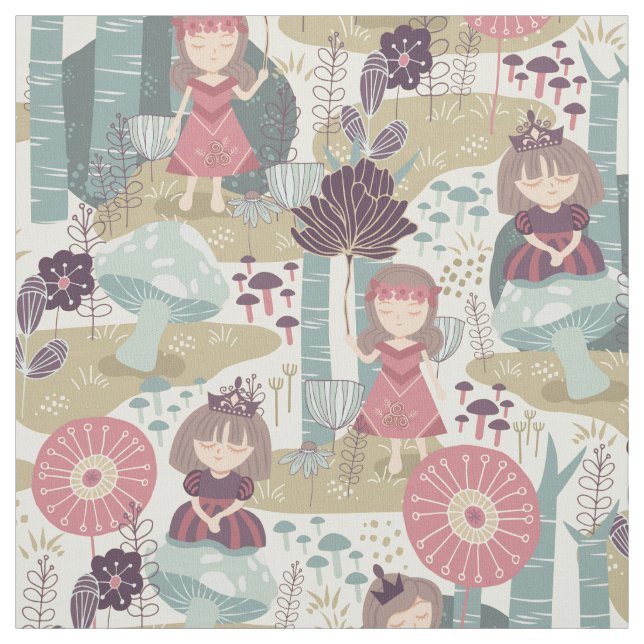 Princess of the Forest Fabric (Swatch)