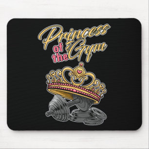 Princess Of The Gym Bodybuilding Strength Sports G Mouse Mat