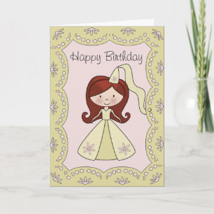 Princess of the Isle Birthday Card