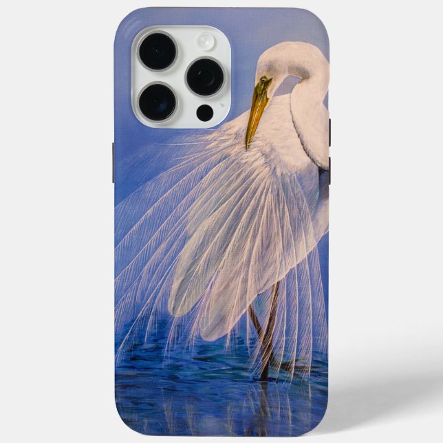 Princess of the mist - Great Egret  Case-Mate iPhone Case (Back)