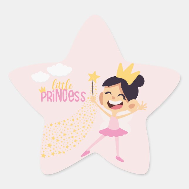 Princess of the Stars, A Magical Wishes Star Sticker (Front)