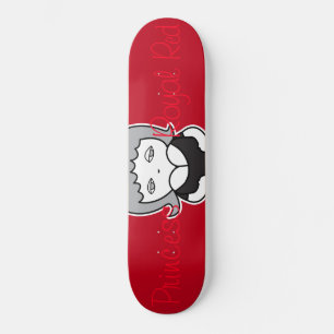 Princess on Royal Red 2 Skateboard