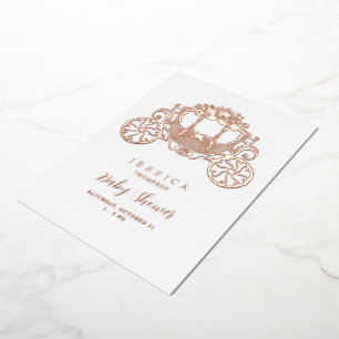 Princess On the Way Baby Shower Rose Gold