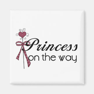 Princess on the Way Magnet
