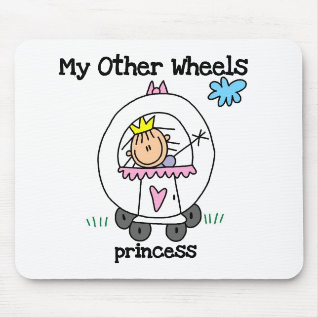 Princess Other Wheels Mouse Mat (Front)