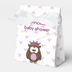 princess owl favour box
