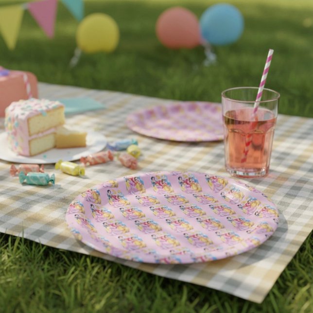 Princess Paper Plates (Creator Uploaded)