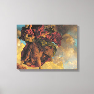 Princess Parizade Bringing Home Maxfield Parrish Canvas Print