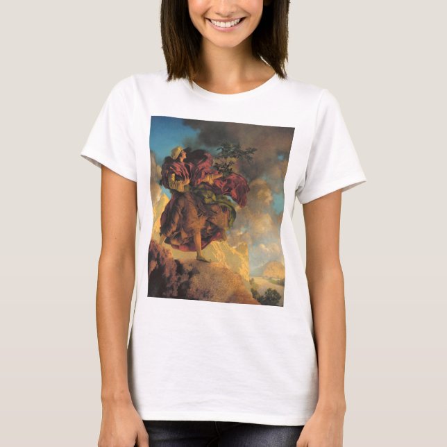 Princess Parizade Bringing Home Maxfield Parrish T-Shirt (Front)