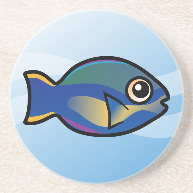 Princess Parrotfish Coaster (Front)