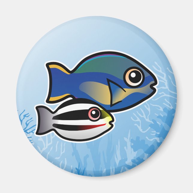 Princess Parrotfish Magnet (Front)