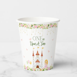 Princess Party - FIRST Birthday Paper Cups