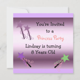 Princess Party Invitation