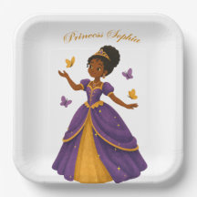 Princess party plate