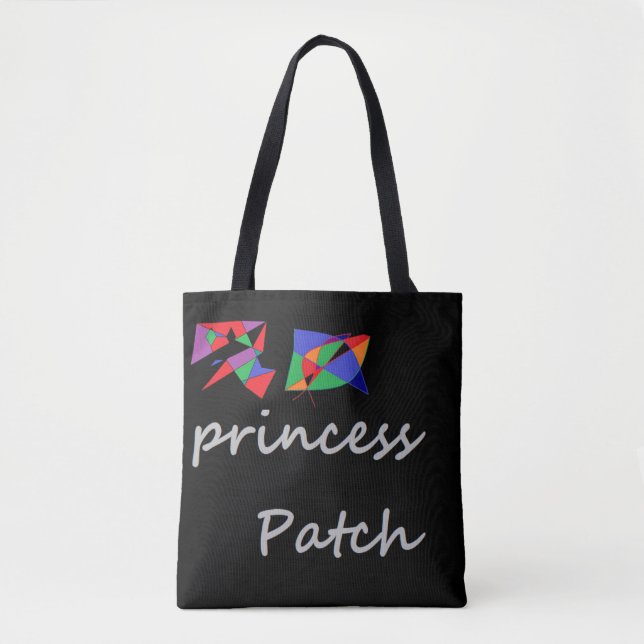 Princess Patch design in honour of a cat Tote Bag (Front)