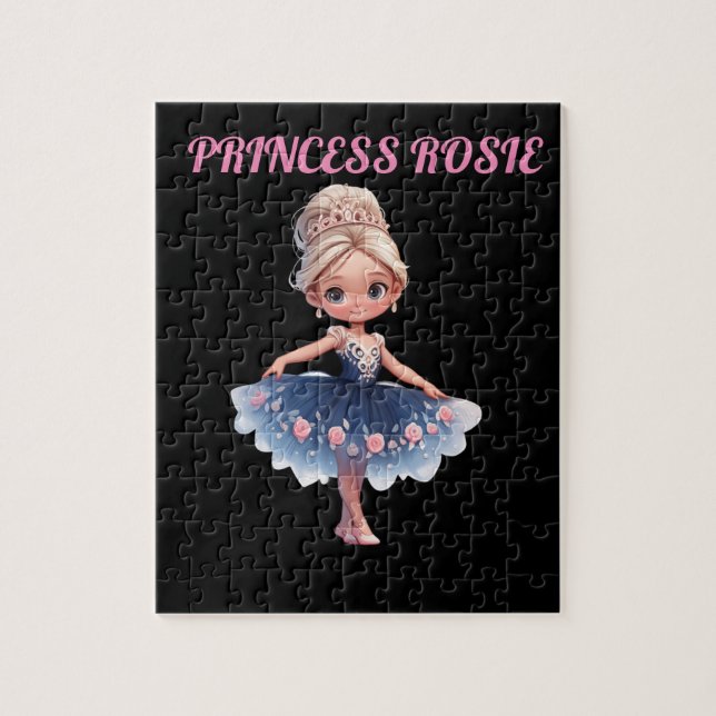 "PRINCESS" PERSONALIZED  JIGSAW PUZZLE (Vertical)