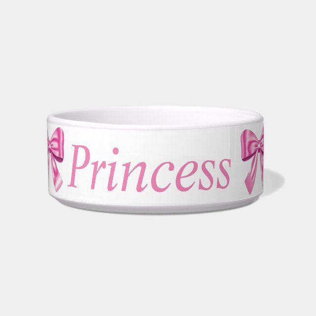 Princess pet bowl (Front)