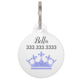 Princess Pet Tag
