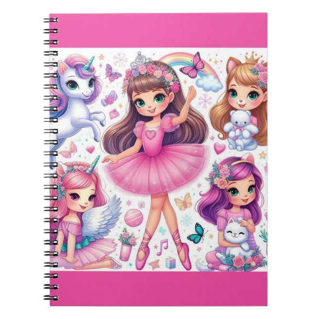Princess & Pets Notebook (Front)