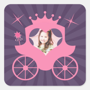 Princess Photo Birthday Sticker