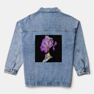 Princess Ponytail  Denim Jacket