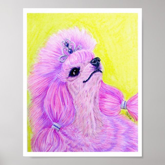Princess Poodle Poster (Front)