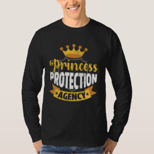 Princess Protection Agency Tiara Badge Mens Father T-Shirt