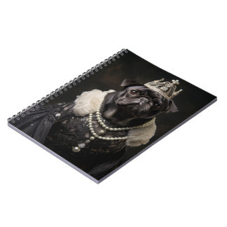 Princess Pug – A Royal Tale of Cuteness! Notebook