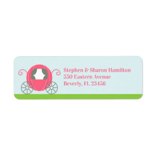 Princess Return Address Labels