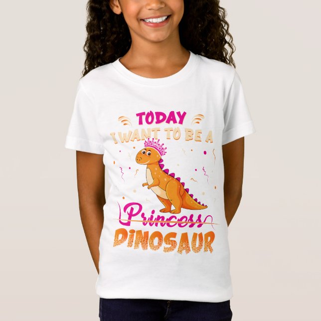 Princess Rex Dino Diva T-Shirt (Front)