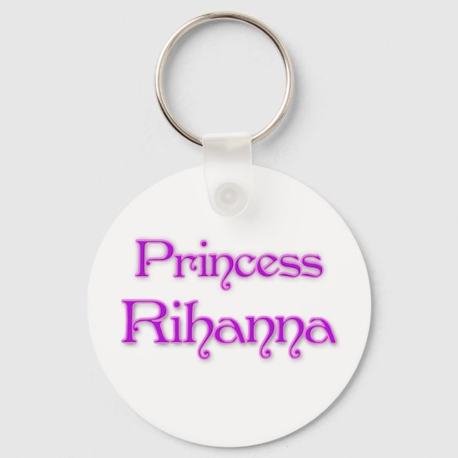Princess Rihanna Key Ring (Front)