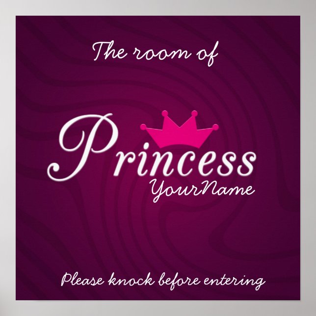 Princess Room Poster (Front)