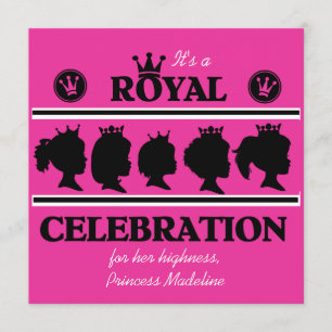 Princess Royal Celebration Birthday Invitation