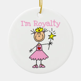 Princess Royalty Ceramic Tree Decoration