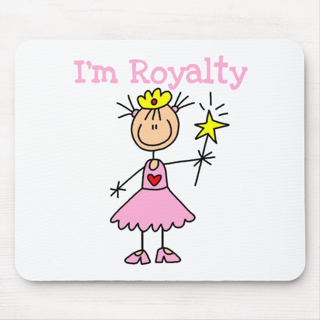 Princess Royalty Mouse Mat (Front)