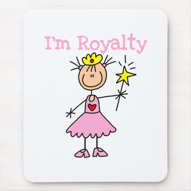 Princess Royalty Mouse Mat (Front)