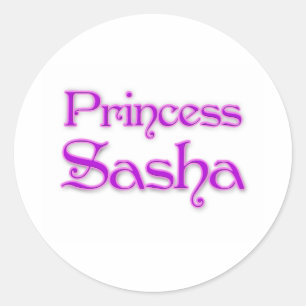 Princess Sasha Classic Round Sticker