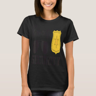 Princess Security Big Brother Birthday Announcemen T-Shirt