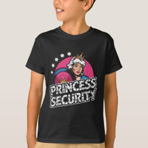 Princess Security Birthday Dad &amp; Mum Boys Brot T-Shirt