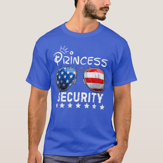 Princess Security Castle Family Matching Birthdayo T-Shirt (Front)