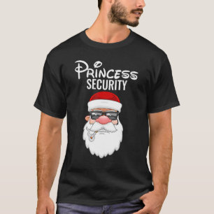 Princess Security Dad Team Big Brother Announcemen T-Shirt