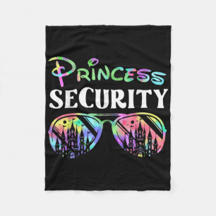 Princess Security Funny Birthday Party Matching Fa Fleece Blanket
